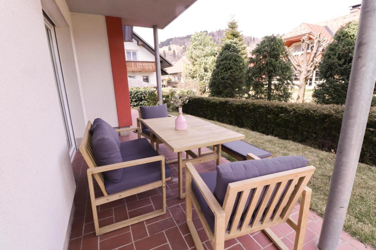 House Eden With Mountain Views Daire Bled Dış mekan fotoğraf